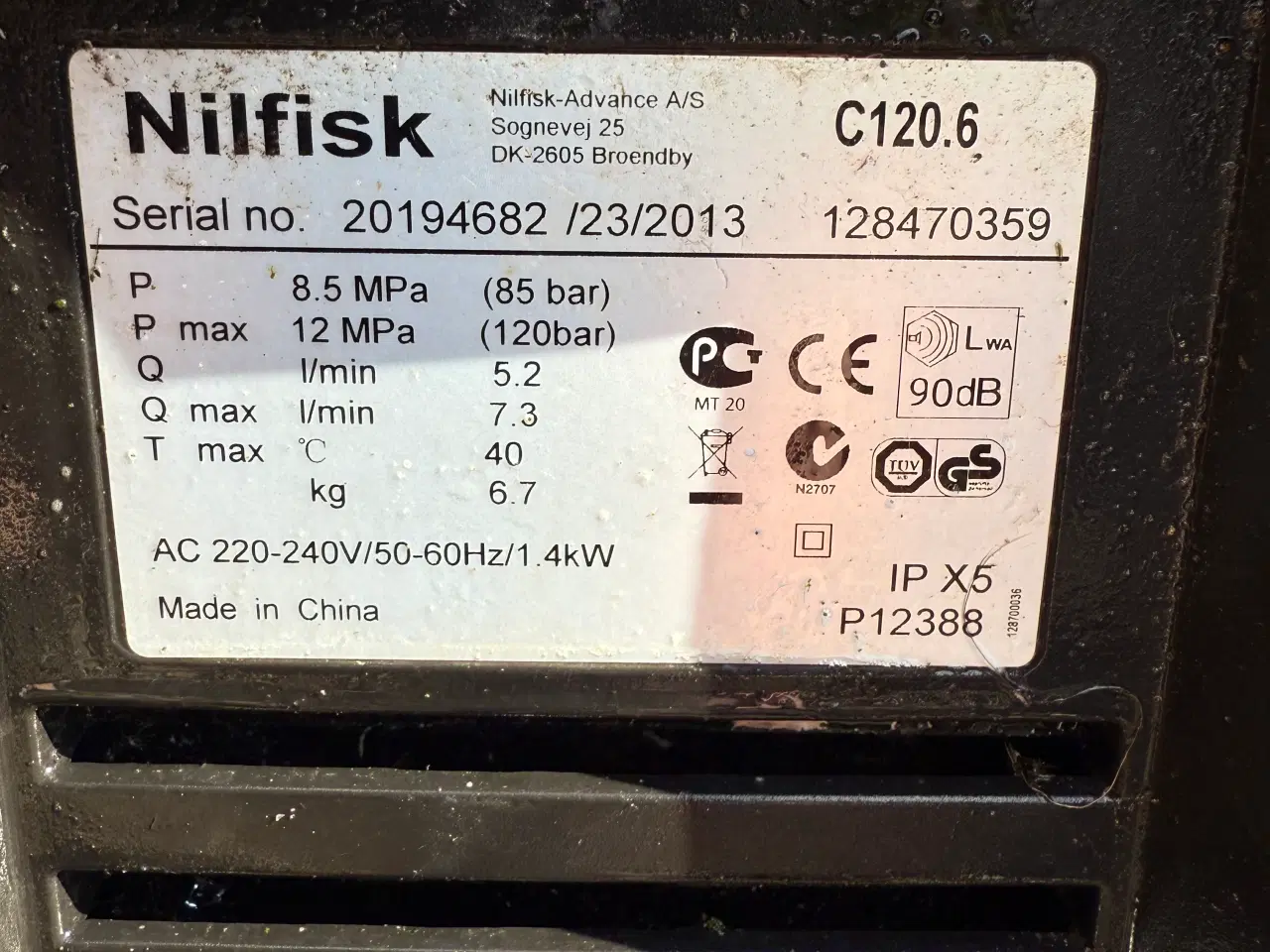 Billede 2 - Nilfisk højtryksrenser
