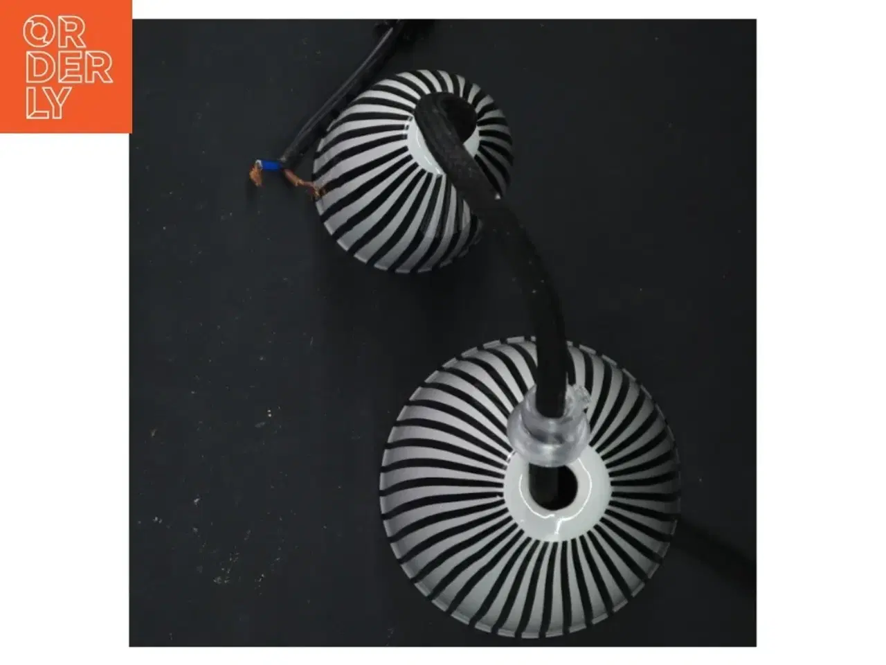 Billede 3 - moderne keramiske pendellamper fra NUD (str. 9 cm og 14 cm)