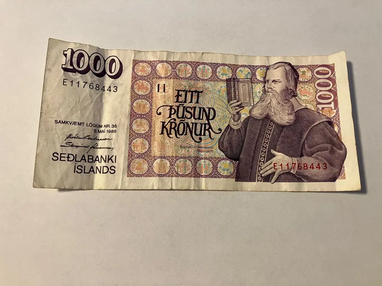 Billede 1 - 1000 Kronur Iceland
