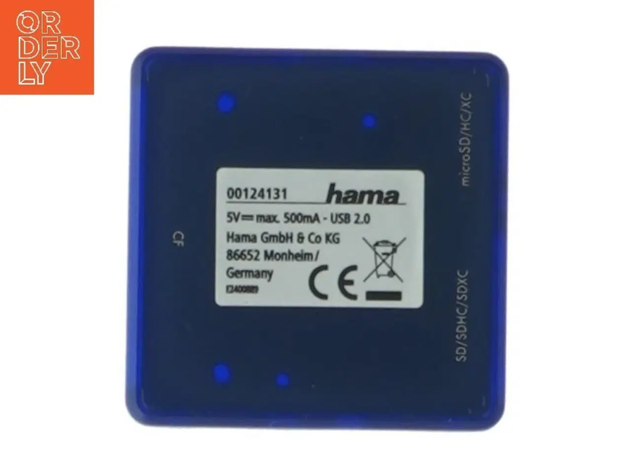 Billede 2 - Kortlæser fra Hama (str. 5,5 x 5,5 cm)