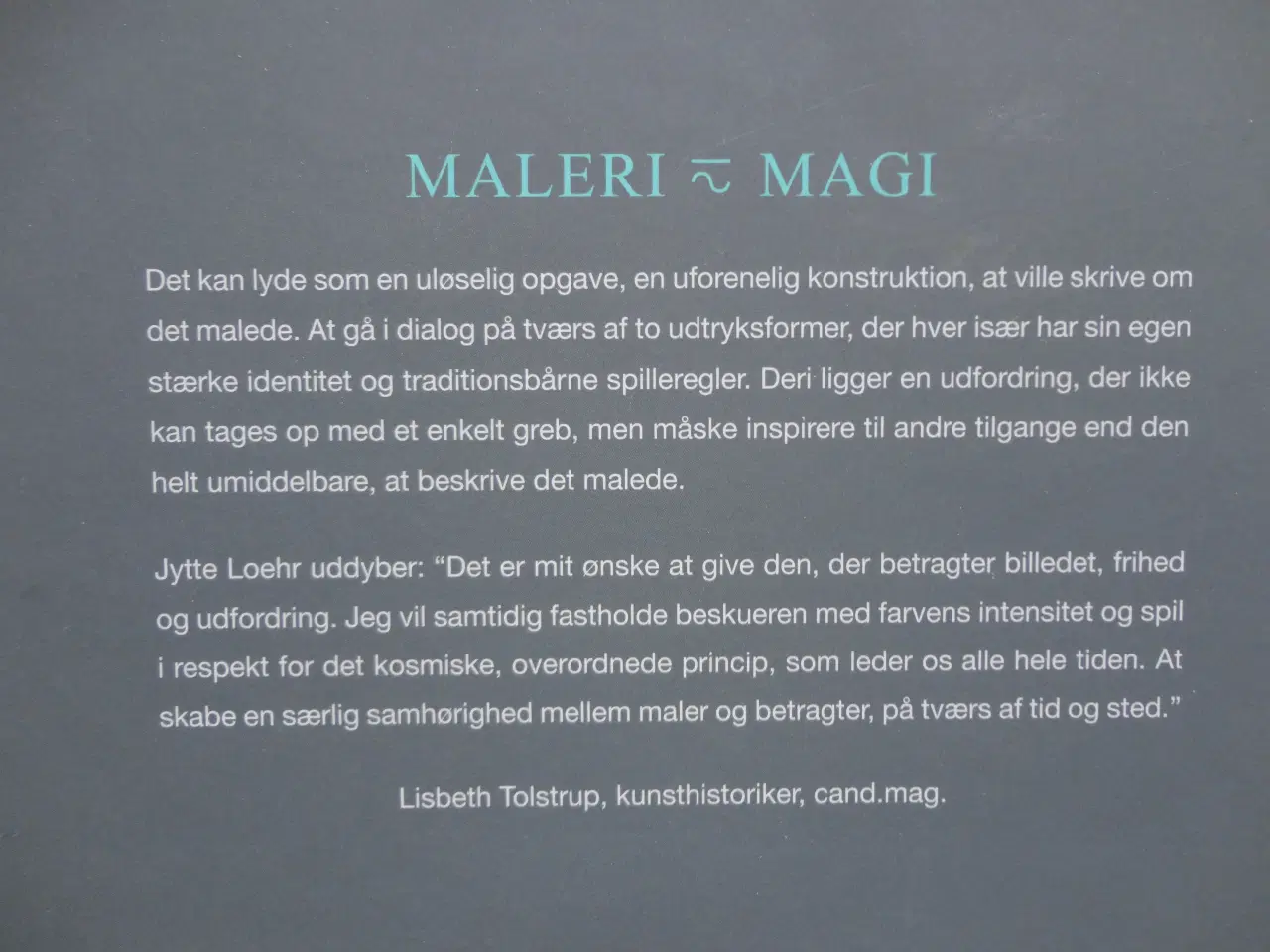 Billede 3 - Maleri Magi - Kunst  :