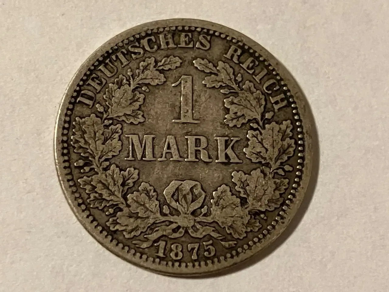 Billede 1 - 1 Mark 1875 Germany - Silver
