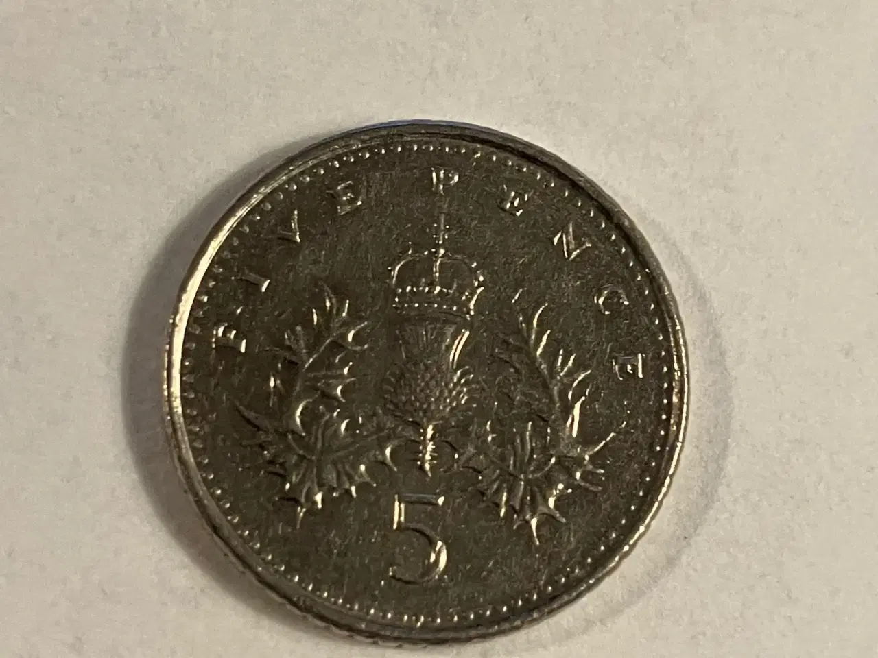 Billede 1 - 5 Pence England 2000