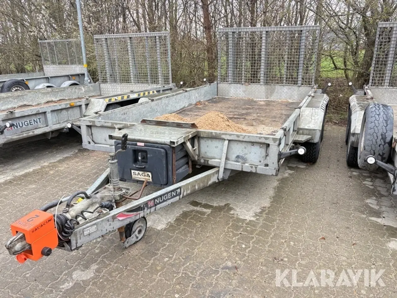 Billede 1 - Maskintrailer 3500kg Nugent P3718H
