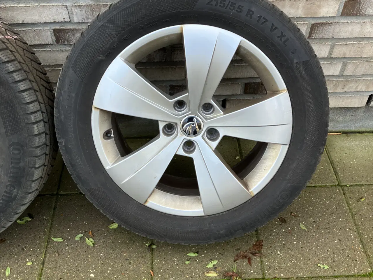 Billede 6 - Orginale Skoda Alufælge 5 x 112 m Continental vint