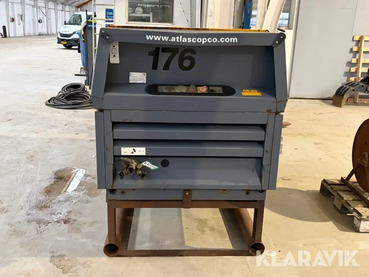 Billede 3 - Højtrykskompressor Atlas Copco XAHS 107 12 bar