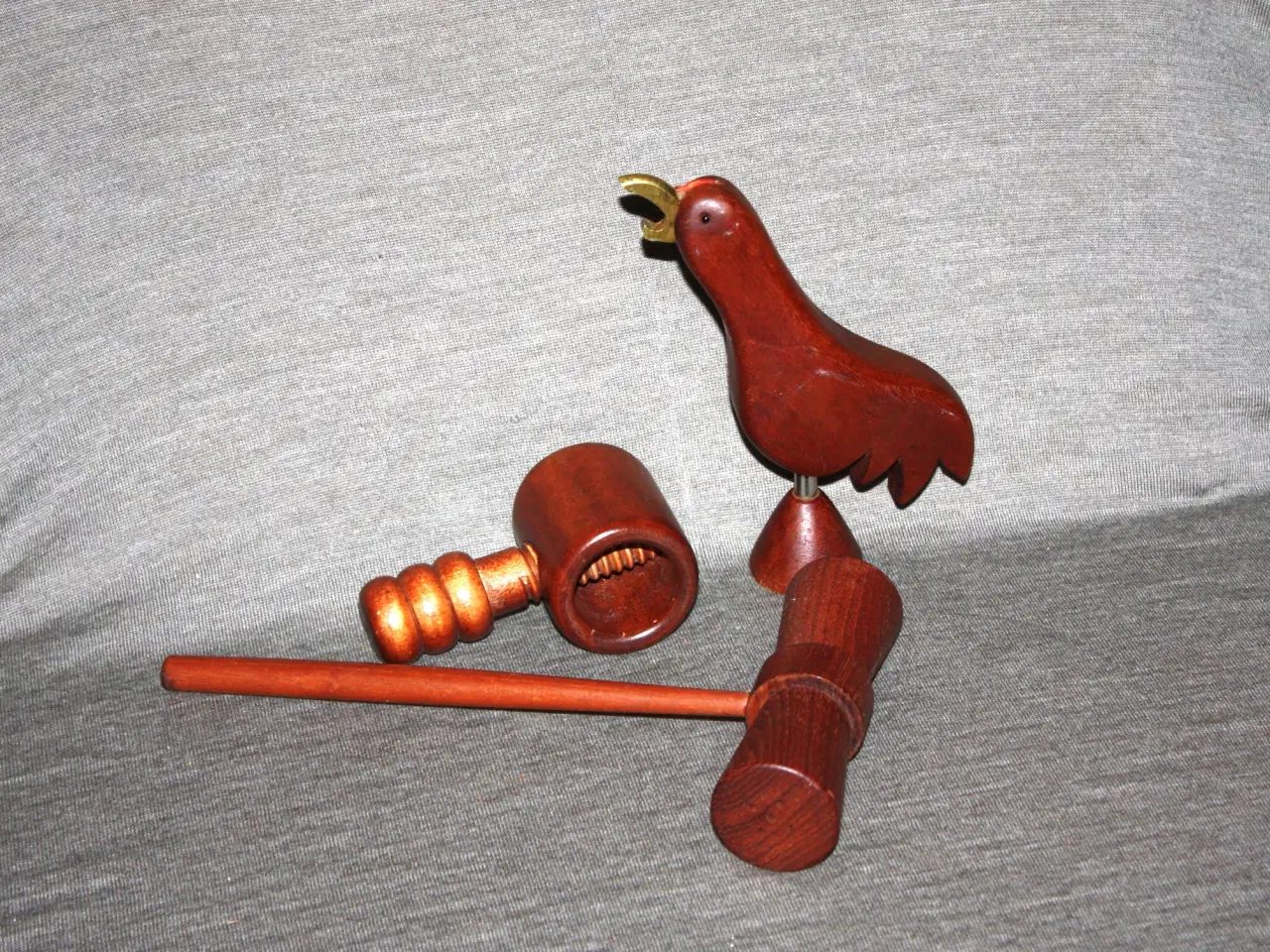 Billede 2 - Salt og peber sæt i teak som hammer