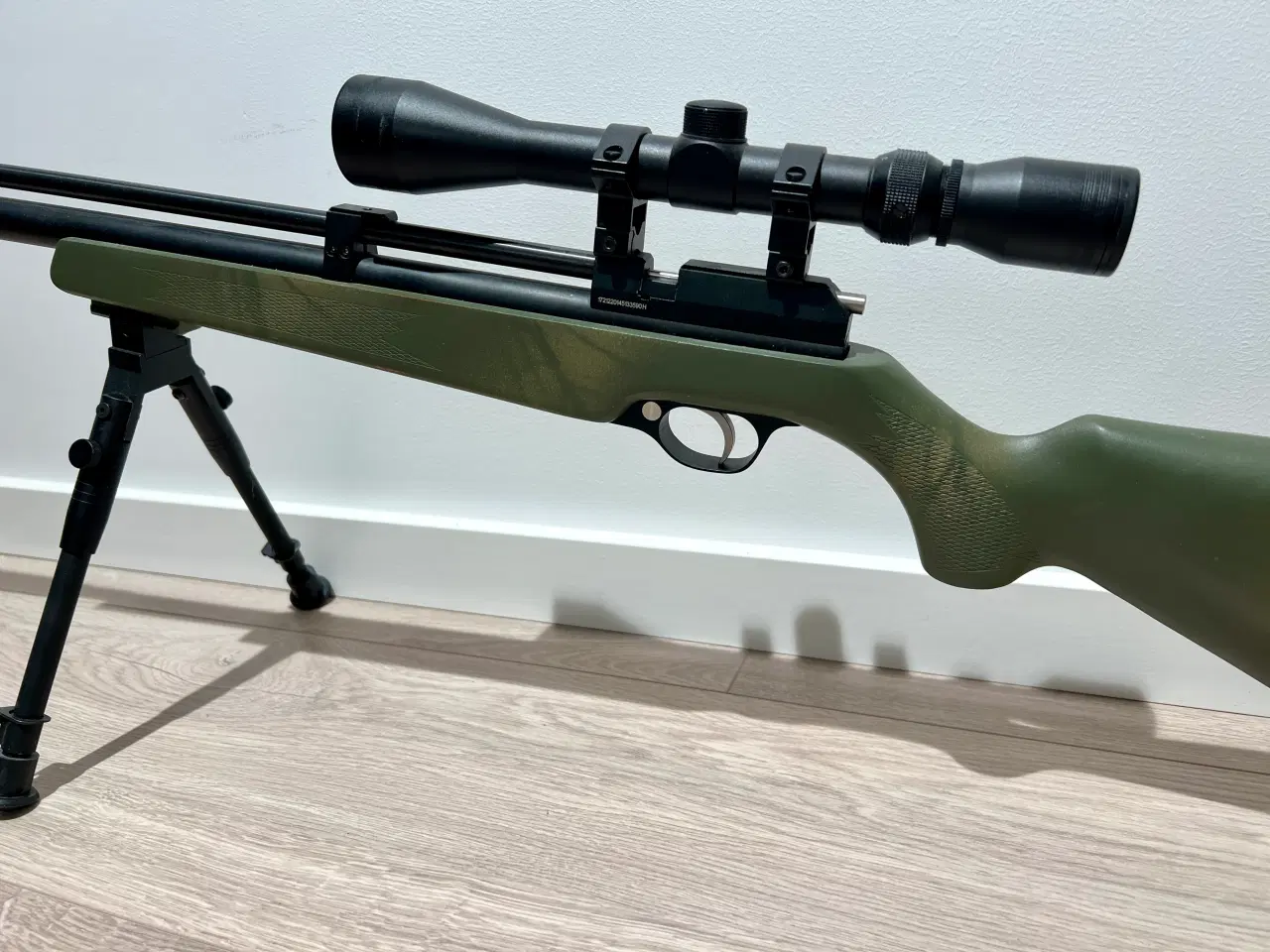 Billede 2 - PCP lufgevær sæt i 4,5mm med kompressor og flaske