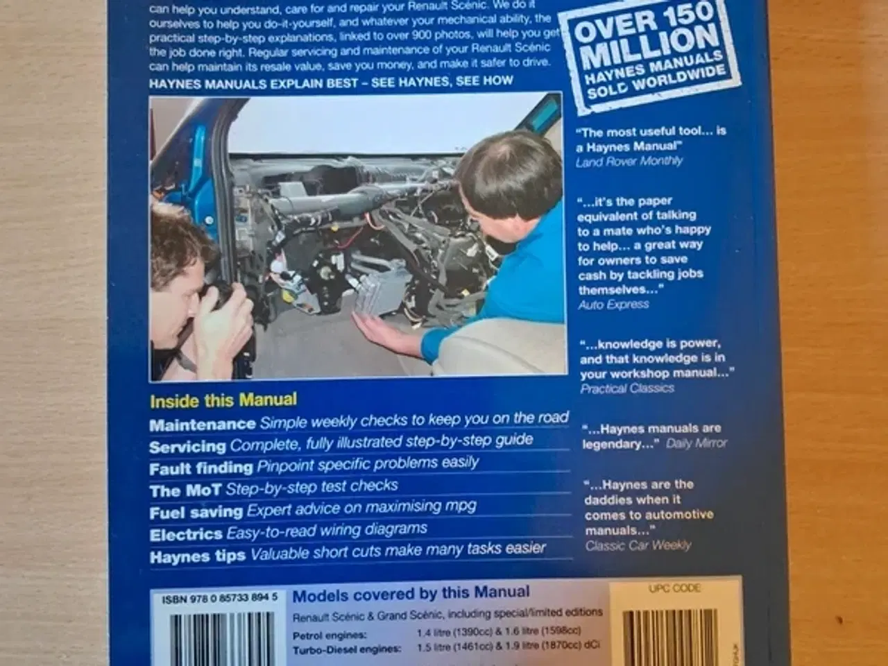 Billede 3 - Renault Scenic værkstedbog
