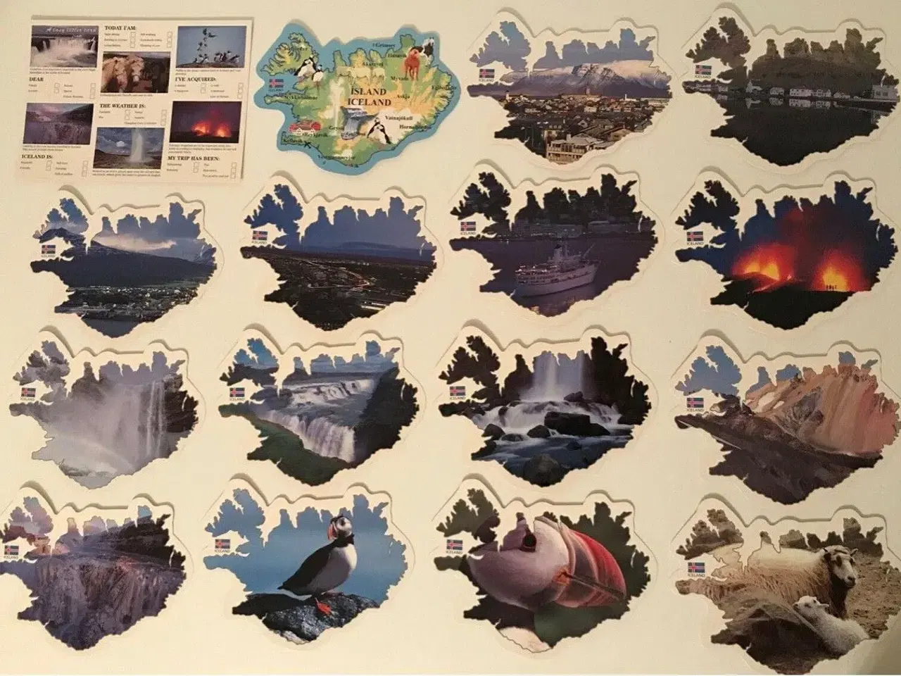 Billede 1 - Postkort fra Island