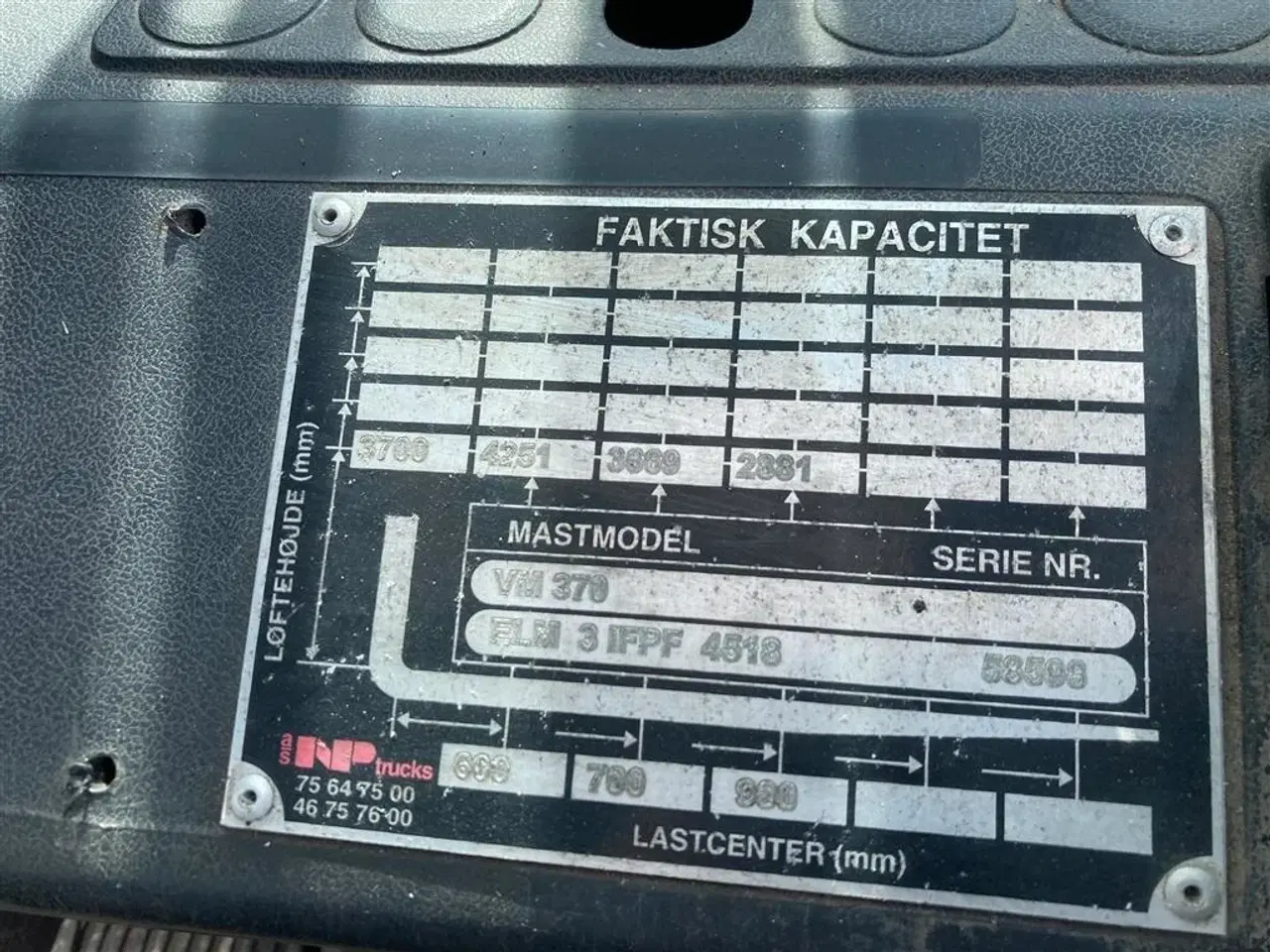 Billede 9 - Toyota 02-F045 Hydraulisk sideskift og justerbare gafler