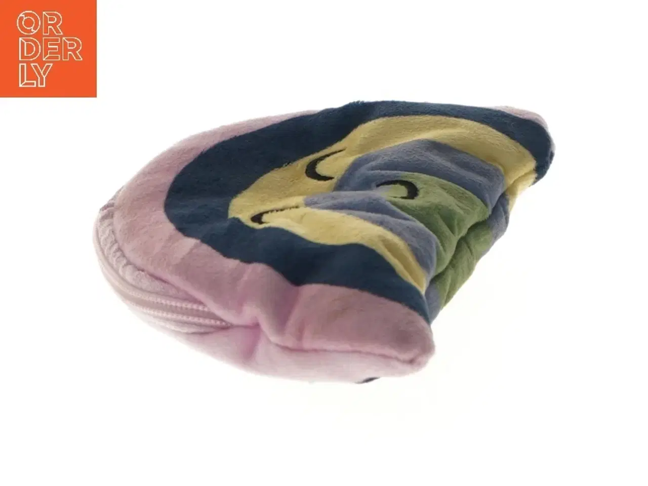 Billede 3 - Regnbueformet pung (str. 19,5x12 cm)