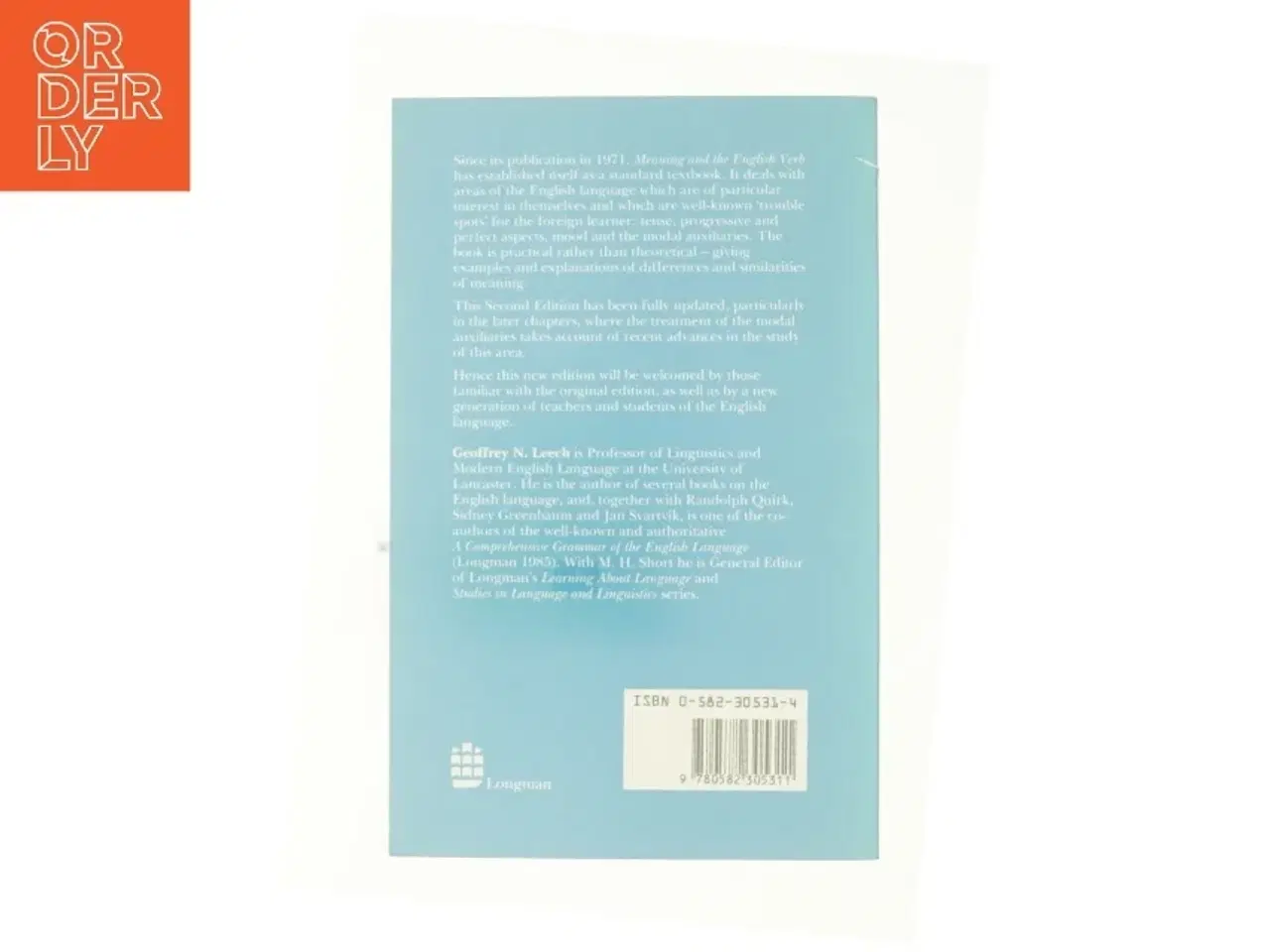 Billede 3 - Meaning and the English Verb af Geoffrey N. Leech (Bog)