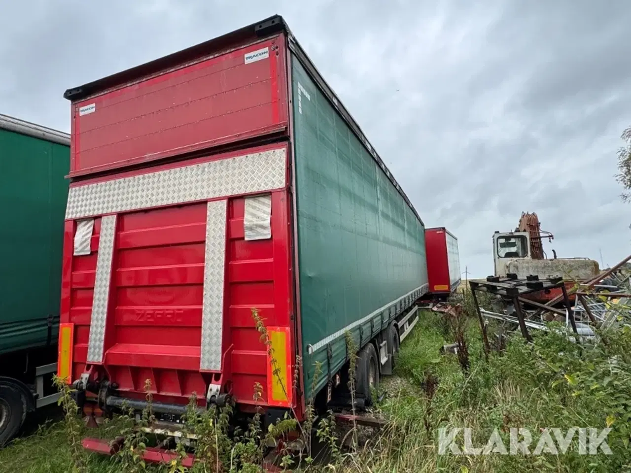 Billede 3 - Gardintrailer Tracon O4S