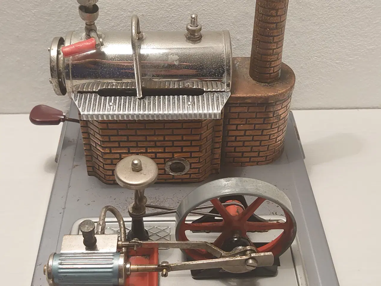 Billede 3 - Vintage Wilesco D10 dampmaskine. Afprøvet.