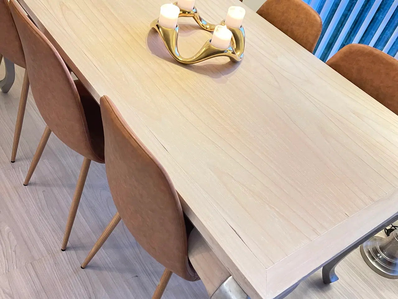 Billede 5 - Spisebord Egetræ massiv