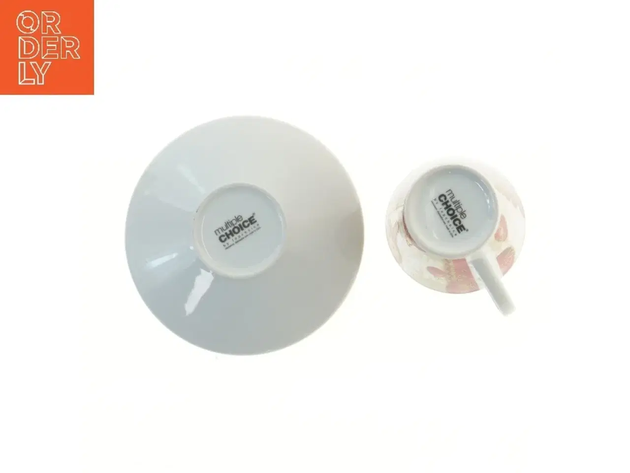 Billede 3 - Kaffekopper med tallerkener, Multiple Choice fra Multiple Choice (str. 4 styk, ø 16,5 og 9,5 cm)