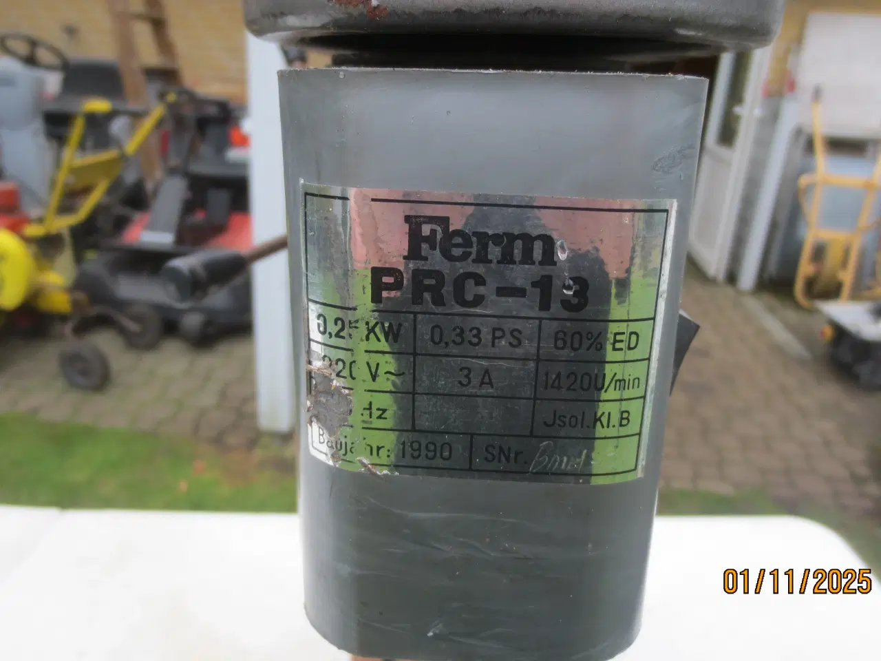 Billede 3 - 1 stk Ferm Model PRC-13 Søjleboremaskine 