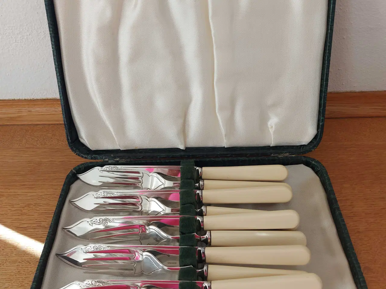 Billede 1 - Fiskebestik, vintage