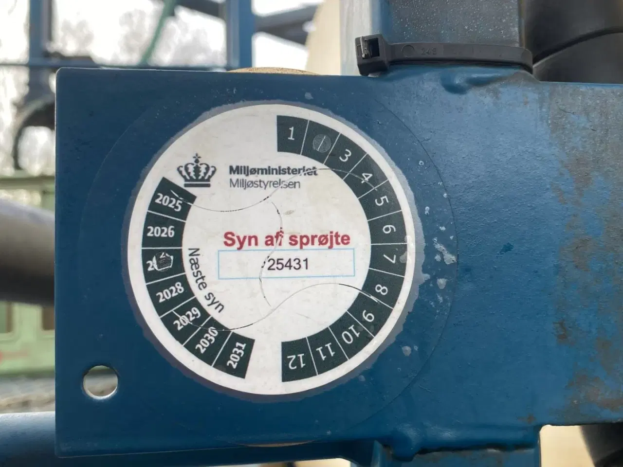 Billede 8 - MGM 3000 ltr. 24 mtr. Sprøjten er synet 2024. Der medfølger også smalle hjul til sprøjten.