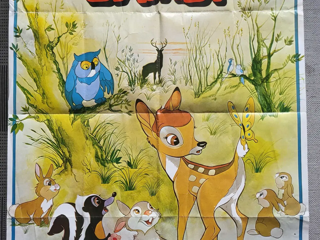 Billede 1 - Original filmplakat - Bambi
