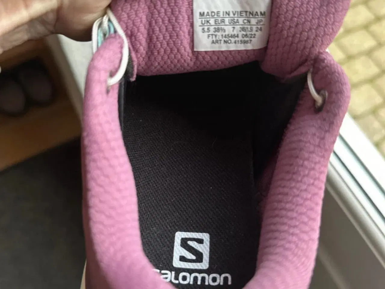 Billede 3 - Salomon løbesko str. 38 3/2