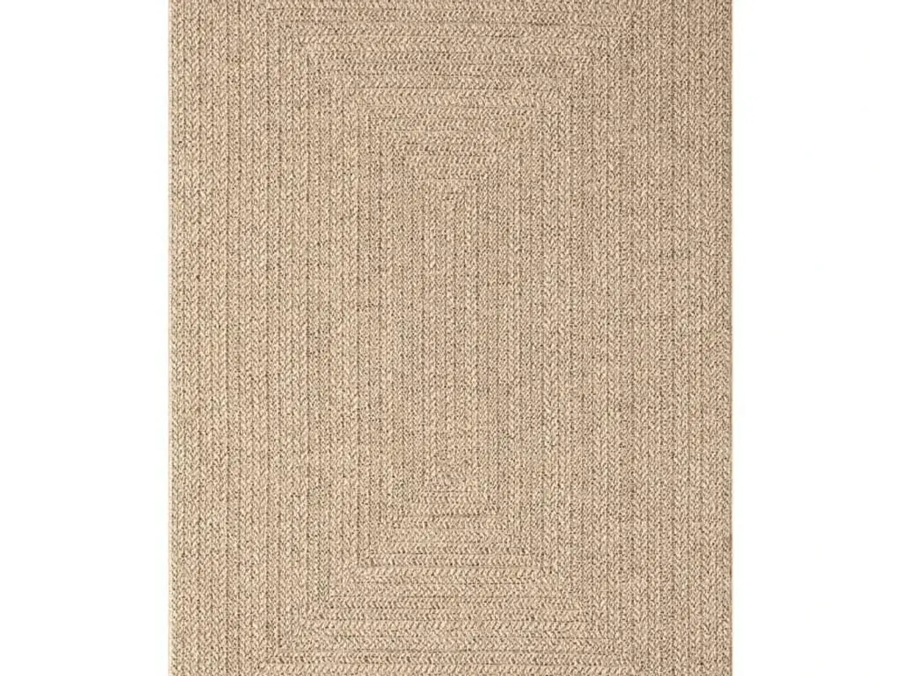 Billede 4 - Gulvtæppe ZIZUR 160x230 cm jute-look indendørs og udendørs