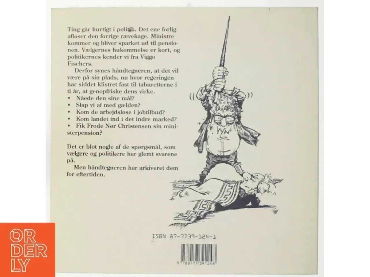 Billede 3 - Under gulvtæppet : en håndtegners hyldest til regering og opposition af Roald Als (Bog)