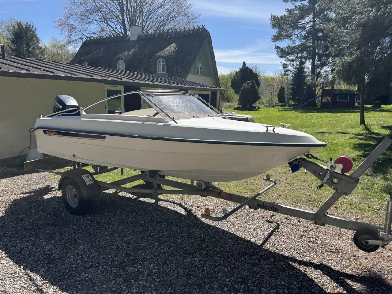 Billede 2 - Ryds 400cb m. 40hk Johnson og trailer