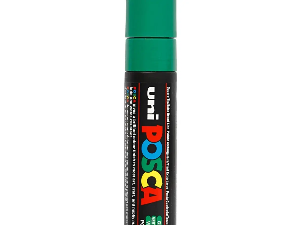 Billede 1 - Posca Tusch PC-17K Grøn 15 mm - Ekstra Bred Streg