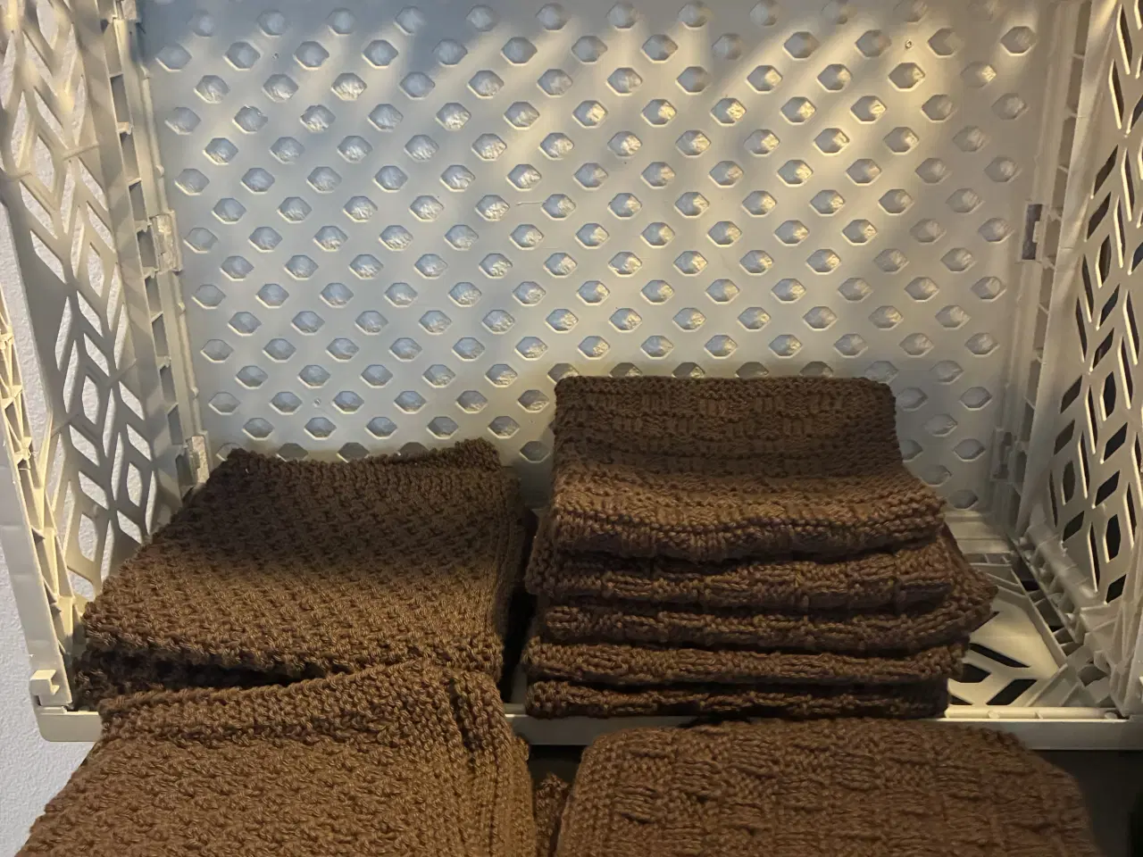 Billede 1 - Hjemme strikket klude