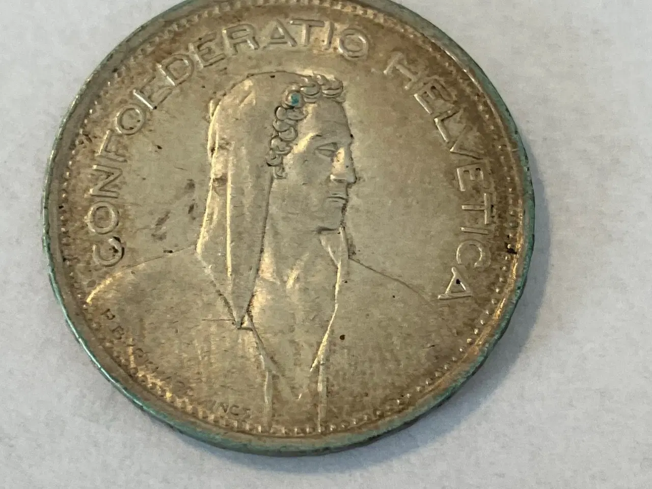 Billede 2 - 5 Francs Switzerland 1954