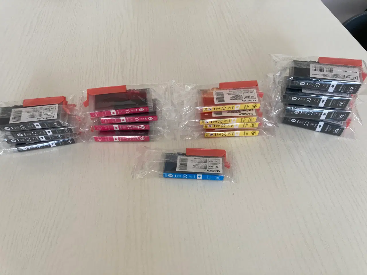 Billede 1 - Printerfarve XL 551 + 550 / 25,- kr pr stk