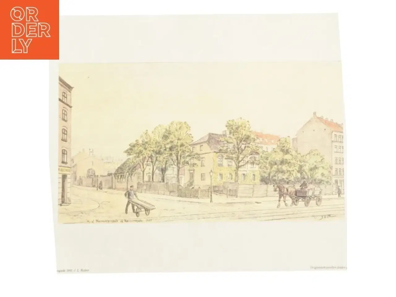 Billede 6 - Historiske tryk af København (str. 42,5x30 cm)