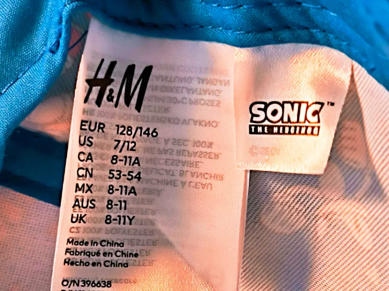 Billede 5 - Sonic Snapback cap str. 128/146