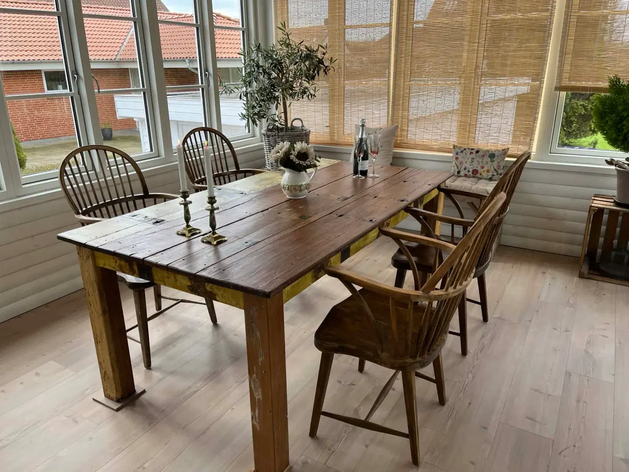 Billede 1 - Windsor stole med armlæn