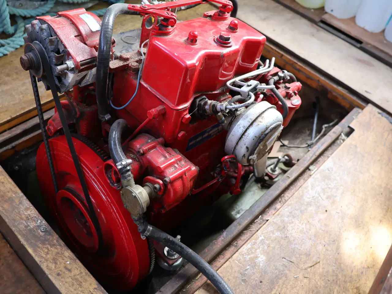 Billede 16 -  LM23 motorbåd m/Bukh DV20 2 cyl diesel