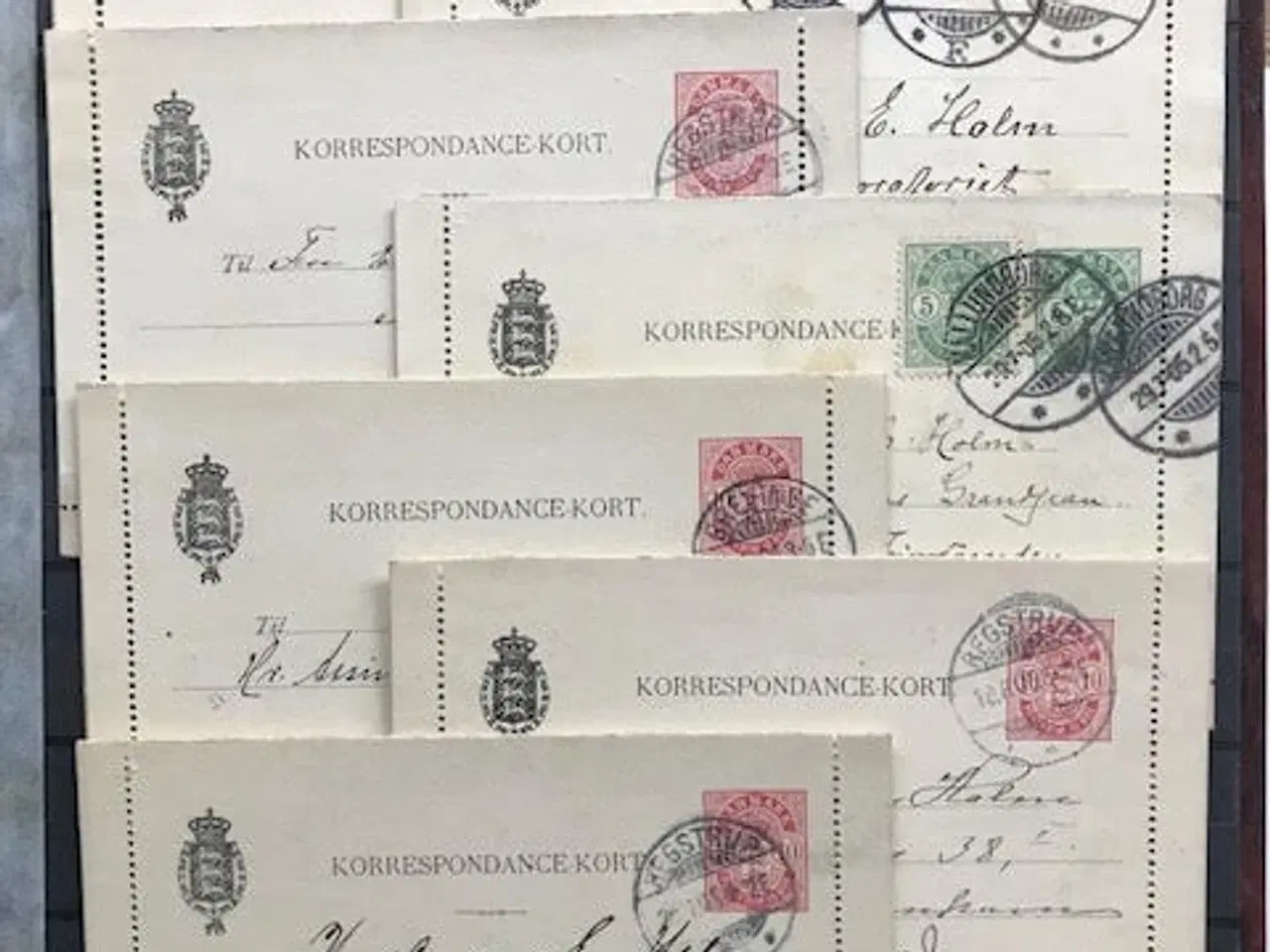 Billede 8 - Danske korrespondancekort