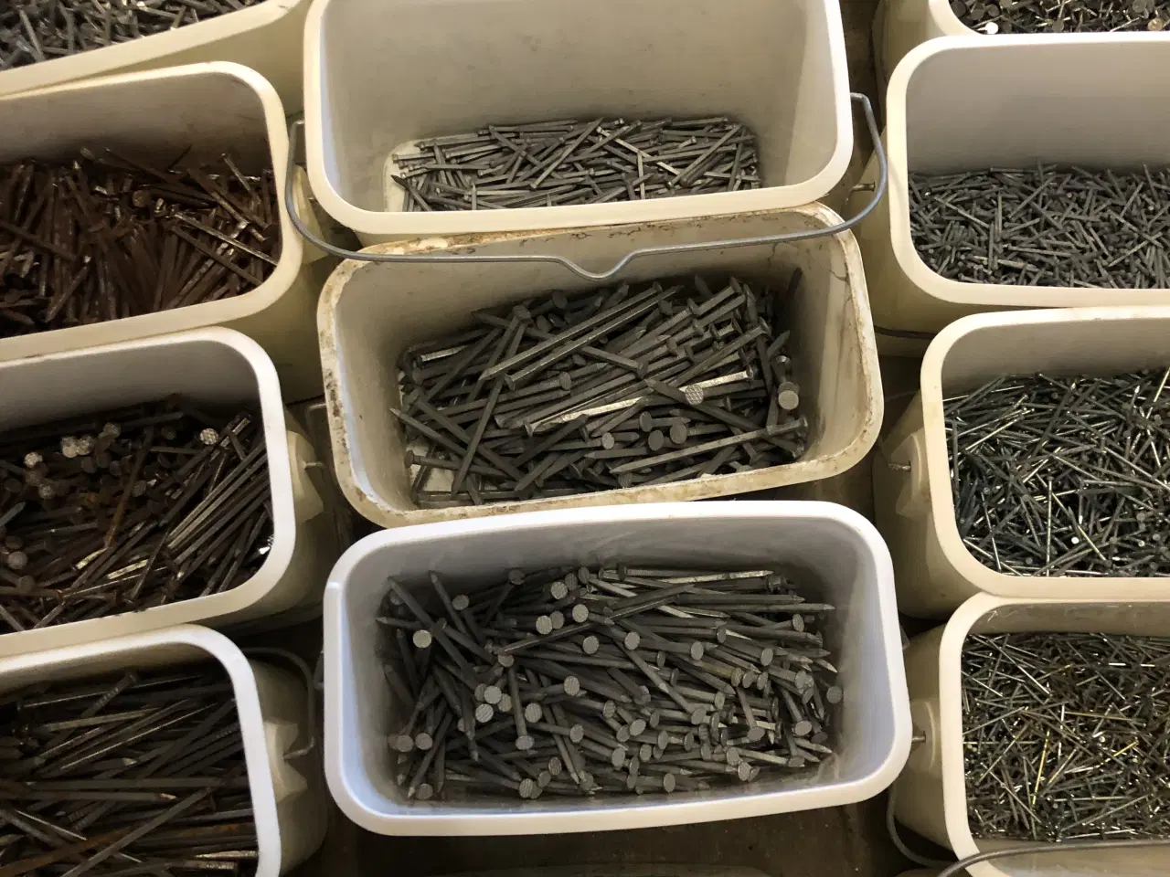 Billede 3 - Søm og dykkere, galvaniserede og blanke