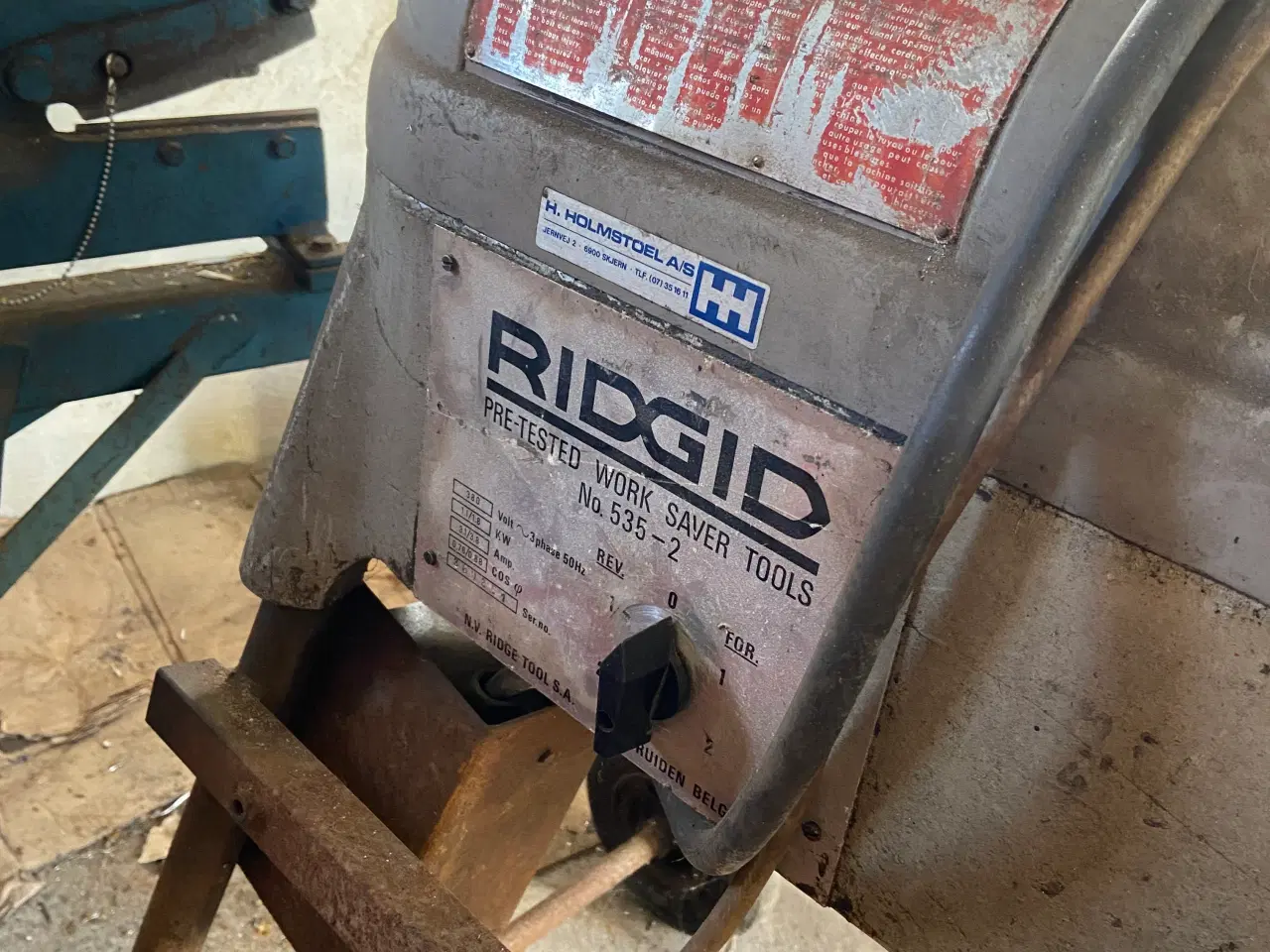 Billede 1 - Ridgid 801 - rørgevind skærer