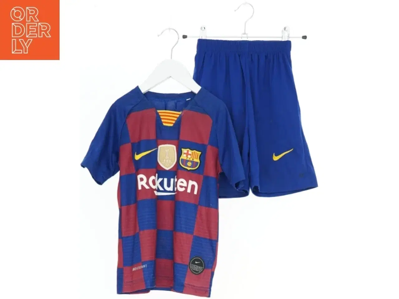 Billede 1 - FC Barcelona børnefodboldsæt fra Nike (str. 110)