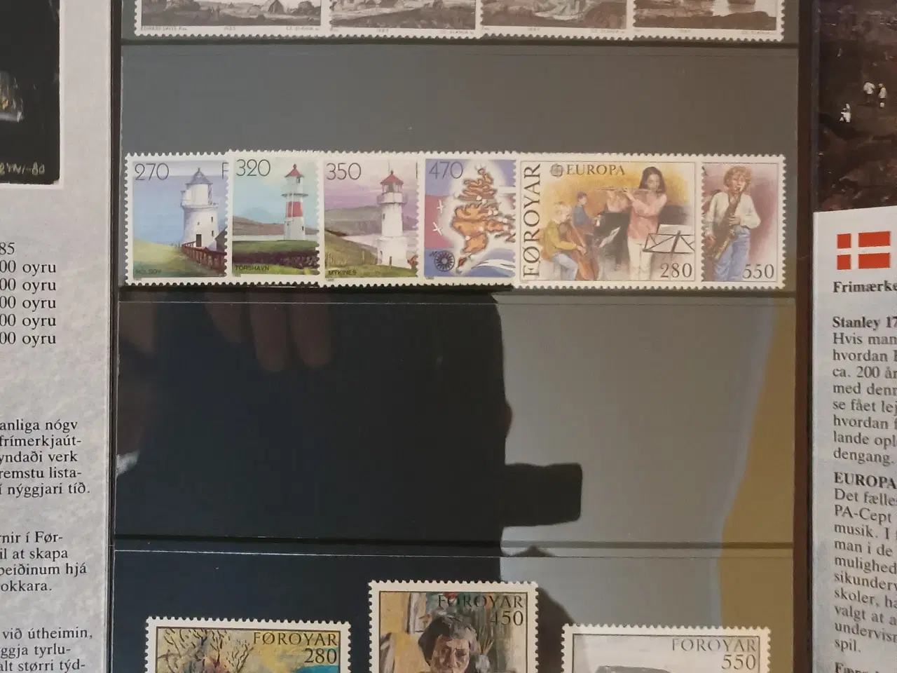 Billede 4 - Færøerne frimærker mappe 1985.