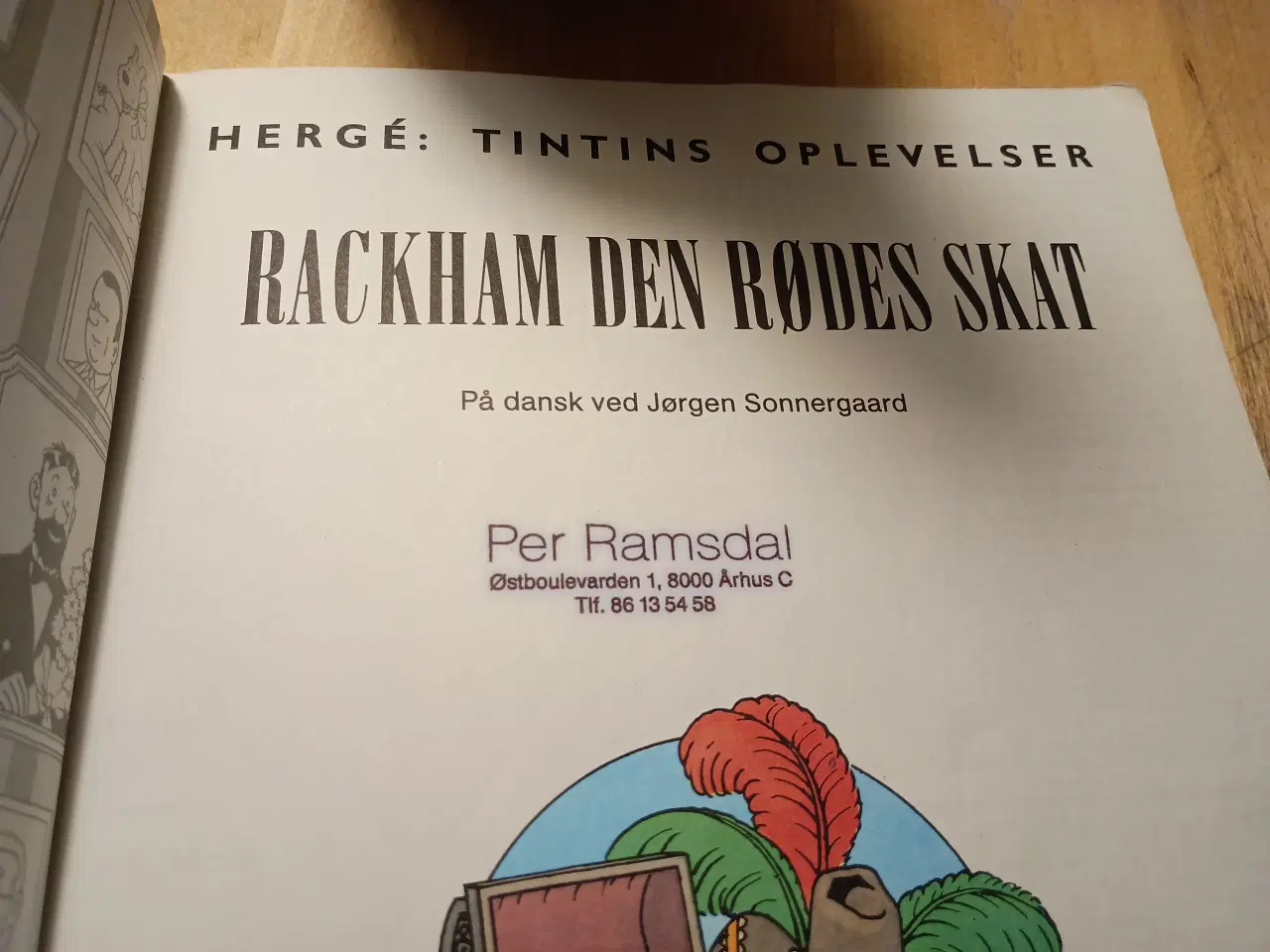 Billede 3 - Tintins oplevelser, Rackham Den Rødes Skat.
