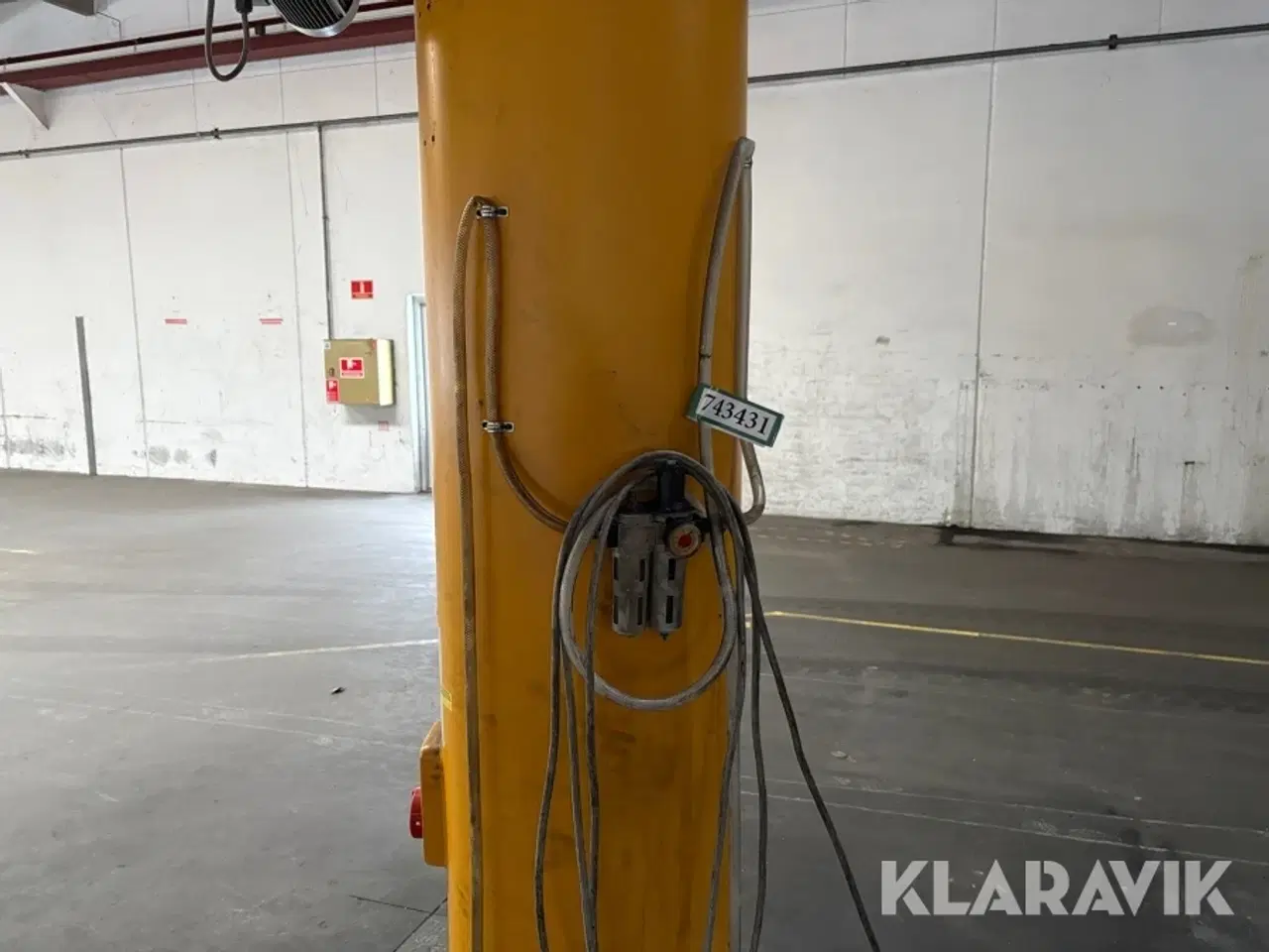 Billede 8 - Søjlesvingkran Fyns Kran Udstyr M10-6,0 1 Tons