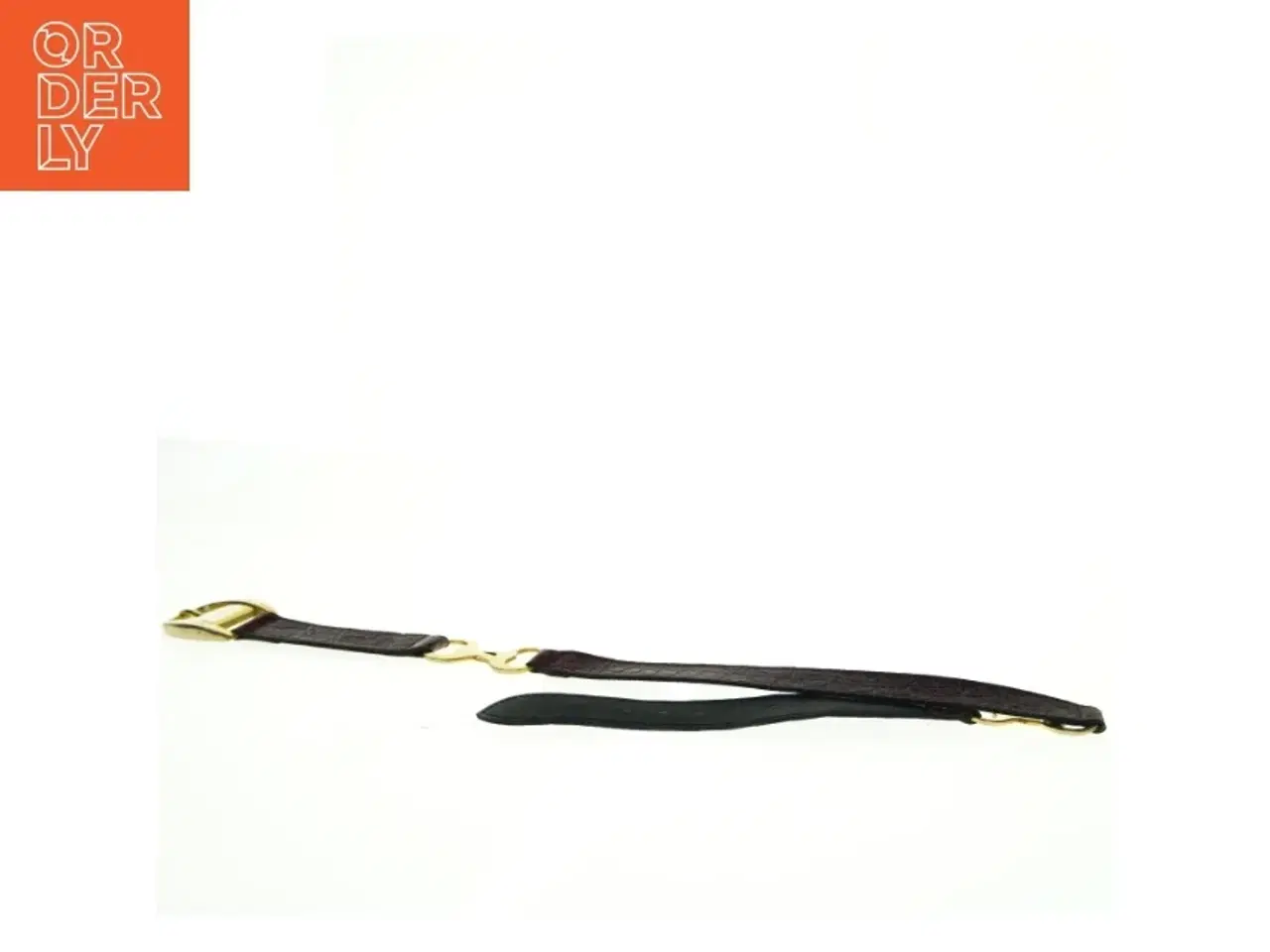 Billede 4 - Læderbælte fra Anna lou (str. Længde. 92 cm. b. 4 cm)