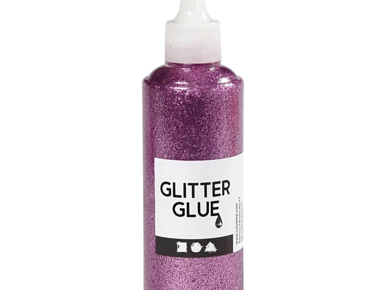 Billede 1 - Lilla Glitterlim 118 ml - Præcis Påføring