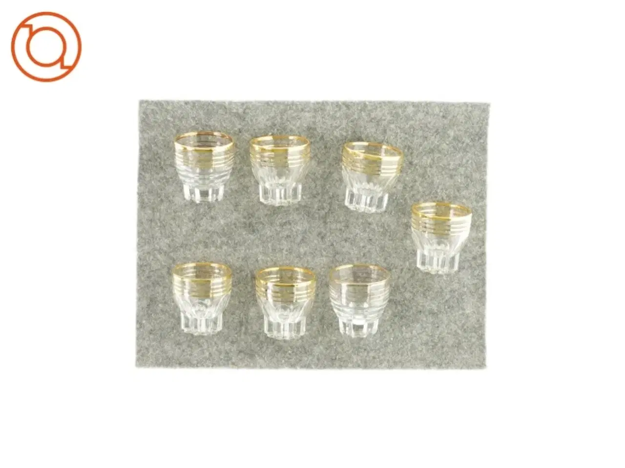 Billede 1 - Små shotsglas 7 styk  (str. HØ: 4x4)