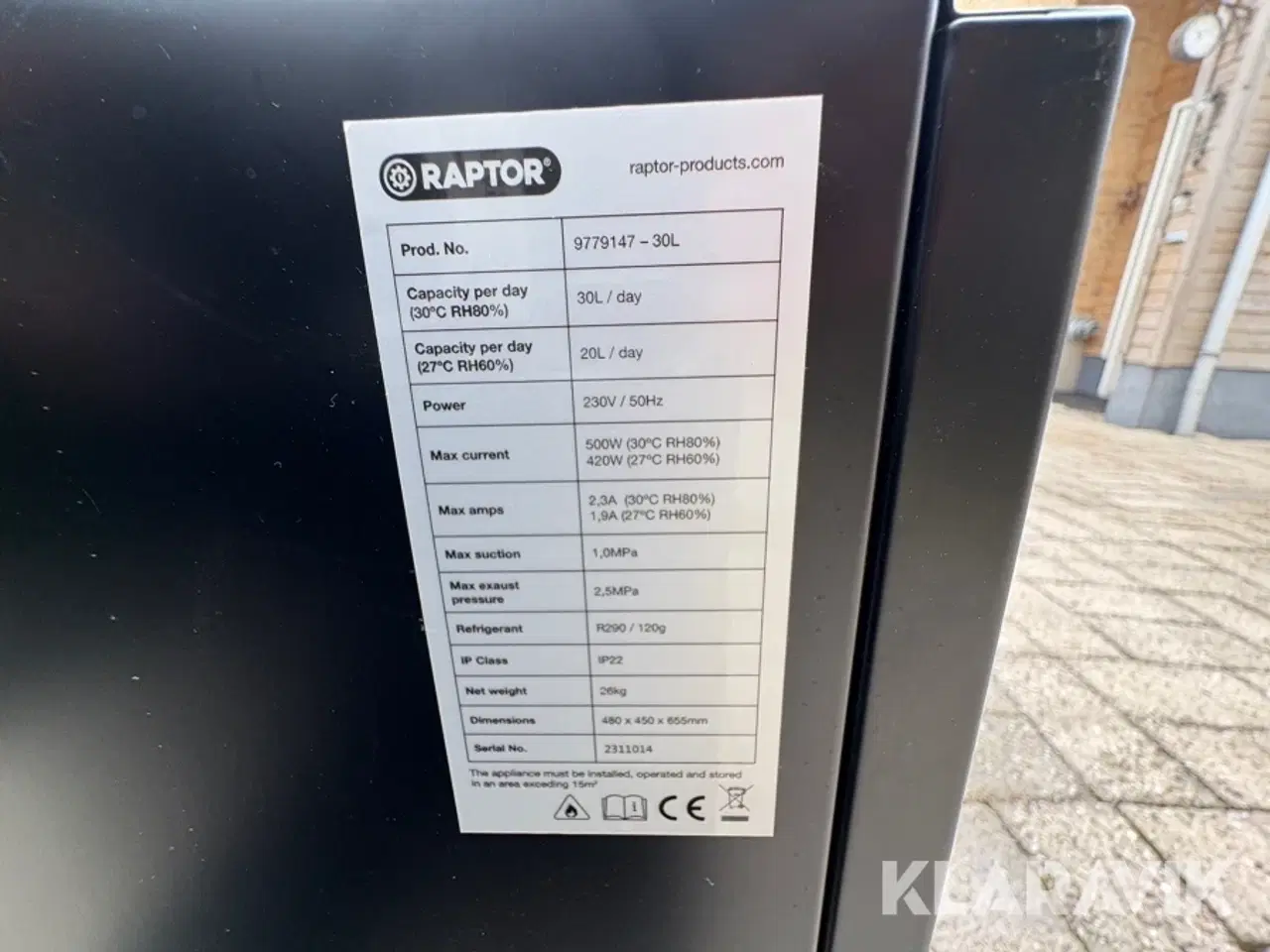 Billede 8 - Affugtere Raptor 9779147 5 styks