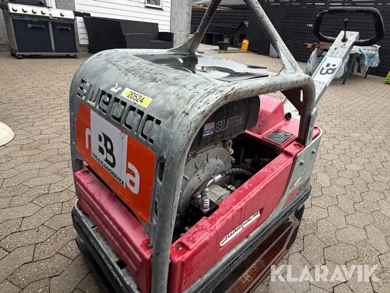 Billede 3 - Pladevibrator Swepac FB 510