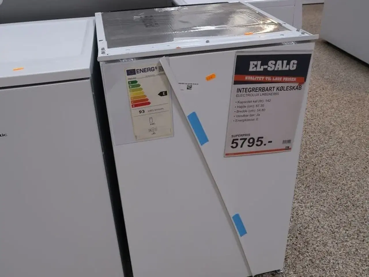 Billede 1 - Integrerbart køleskab ELECTROLUX LRB2AE88S